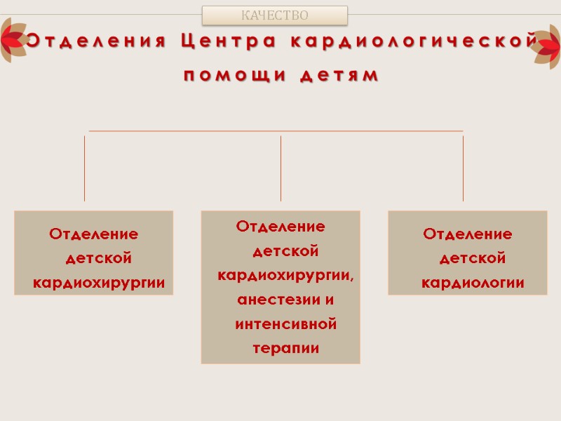 Отделения Центра кардиологической помощи детям   Отделение детской кардиохирургии Отделение детской кардиохирургии, анестезии